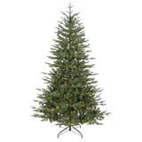 Sealey Pre-Lit Hinged Christmas Tree with Warm White LED Lights