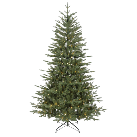 Sealey Pre-Lit Hinged Christmas Tree with Warm White LED Lights