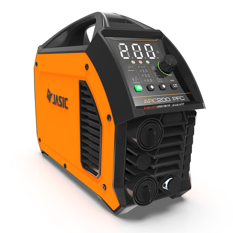 Jasic EA-200 EVO Arc 200 PFC Inverter c/w Case & Leads 200A, 95-265V