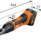 Fein 71300561000 ABSS 18 1.6 E AS Cordless Slitting Shears 1.6mm
