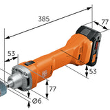 Fein 71230461000 AGSZ 18-280 BL AS Cordless Die Grinder
