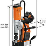 Fein 71700461000 AKBU 35 PMQW AS Cordless Universal Magnetic Core Drill