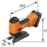 Fein 71360561000 Cordless Jigsaw F-IRON Jig 26 AS