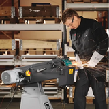 Fein 79023050443 GRIT GIS 150 Belt Grinder, 150 mm (inc stand) 400V