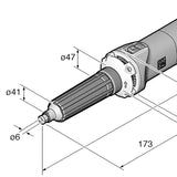 Fein 72231960241 GSZ 8-280 PEL Straight Die Grinder 110V 28000/min
