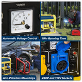 Sealey GG7500 Generator 6000W 13hp 4-Stroke Engine 110/230V