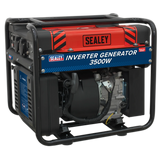 Sealey GI3500 Inverter Generator 3500W 4-Stroke Engine 230V