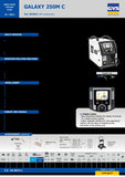 GYS 084858 Galaxy 250M C Pulse welder – Multi Process c/w Accessories