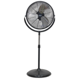 Sealey HVF20P Industrial High Velocity Pedestal 20" Fan 230V