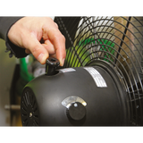 Sealey HVF20PO Industrial High Velocity 20" Oscillating Pedestal Fan 230V
