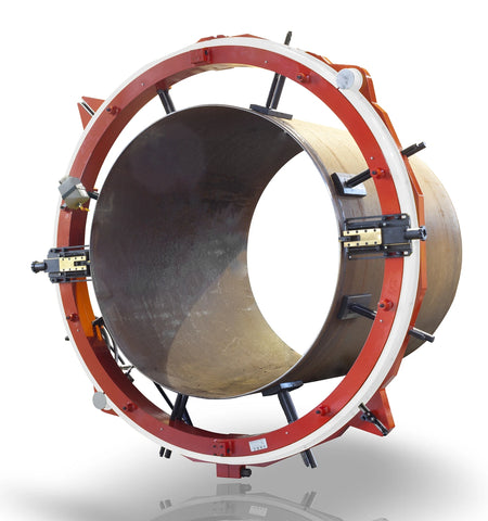 GBC Hypercutter Large Diameter Splitframe Clamshell Pipe Cutting Machines