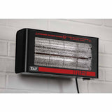 Sealey IR12 Wall Mounting Infrared Quartz Heater 1.2W/230V
