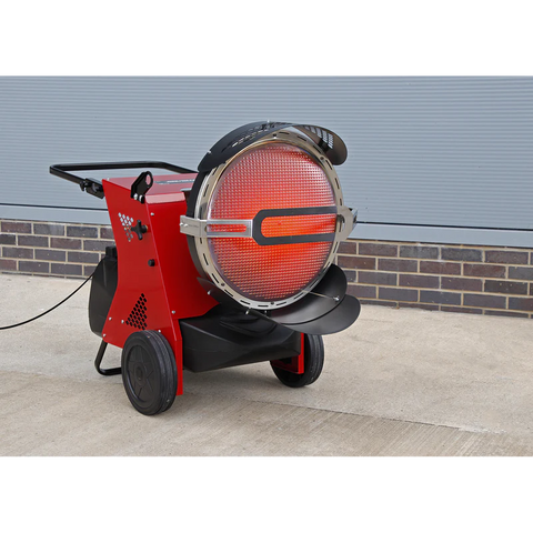 Sealey IR55 Infrared Paraffin/Kerosene/Diesel Heater 155,252Btu/hr