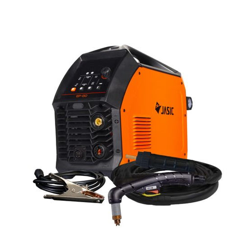 Jasic EP-80  EVO CUT 80 Inverter c/w Plasma Cutting Torch 6m, Earth Return Lead 3m