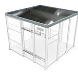 THEO KY-LENC-3030S13 3m x 3m Kyrus Laser Welding Enclosure with 1.3m Sliding Door
