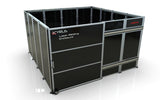 THEO KY-LENC-4040S20 4m x 4m Kyrus Laser Welding Enclosure with 2m Sliding Door