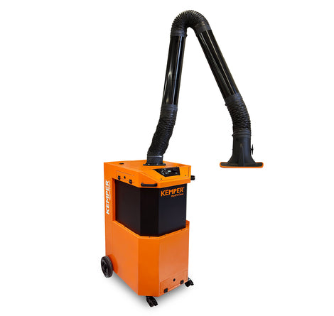 Kemper MaxiFil Clean Welding Smoke Filter Unit 2,3,4m Rigid Metal Tube Arm