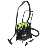 SEALEY PC400MA M-Class Dust-Free Industrial Wet & Dry Vacuum Cleaner 40L with Auto-start for Air/Electric Power Tools 1600W/230V