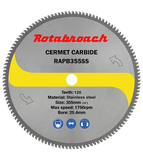 Rotabroach 14" Cermet Blades for Chop Saw
