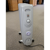 Sealey RD2500T 11-Element Oil Filled Radiator with Timer 2500W/230V