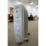 Sealey RD2500T 11-Element Oil Filled Radiator with Timer 2500W/230V