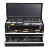 Sealey S01055 Siegen Portable Tool Chest 2 Drawer with Tool Kit 90pc