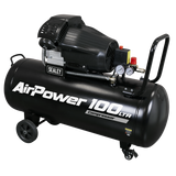 Sealey SAC10030VA 100L V-Twin Direct Drive Air Compressor 3hp