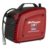 Sealey SAC15WM Wall Mounting Oil Free Air Compressor 1.5hp with 7m Retractable Hose Reel 230V