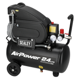 Sealey SAC2420A 24L Direct Drive Air Compressor 2hp