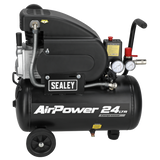 Sealey SAC2420A 24L Direct Drive Air Compressor 2hp