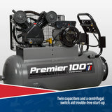 Sealey Premier Belt Drive Air Compressors with Front Control Panel 230V/16A