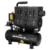Sealey SAC6000S 6L Oil Free Low Noise Direct Drive Air Compressor 1hp