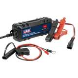 Sealey SBC1 6/12V Fully Automatic Battery Maintainer/Charger 1A