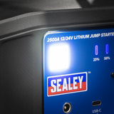 Sealey SL34S Lithium-ion Jump Starter Power Pack 12/24V 2500A