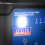 Sealey SL36S Lithium Jump Starter Power Pack 12/24V 3500A