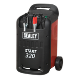 Sealey START320 12/24V Starter/Charger 320/45A 230V