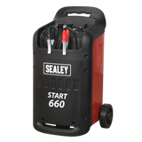Sealey START660 12/24V Starter/Charger 660/100A 230V