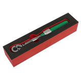 Sealey STW901 Premier Calibrated Micrometer Torque Wrench 1/4"Sq Drive 5-25Nm