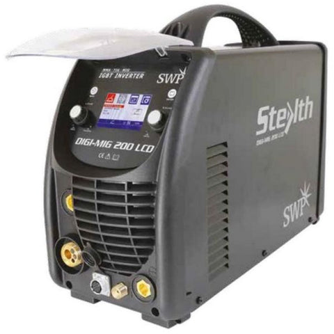 Stealth 9005H Digi-Mig 200 LCD PFC Multiprocess MIG Welding Machine