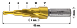 JEi Turbo Gold Step Drills