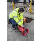 Sealey VEN200 Portable Ventilator with 5m Ducting 200mm