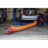 Sealey VEN250 Portable Ventilator with 5m Ducting 250mm