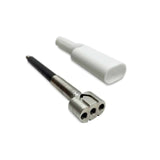 Cougartron Wand/twist shroud (3x M8 brush, fl/f, straight)