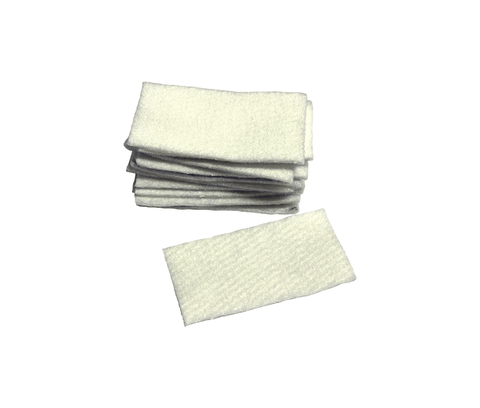 Cougarton WELC4033 White felt 75x40x3mm (10 pcs)