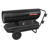 Sealey AB3412 Space Warmer Kerosene/Diesel Heater with Wheels 340,000Btu/hr
