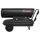 Sealey AB3412 Space Warmer Kerosene/Diesel Heater with Wheels 340,000Btu/hr