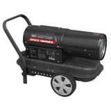 Sealey AB7081 Space Warmer Kerosene/Diesel Heater with Wheels 70,000Btu/hr