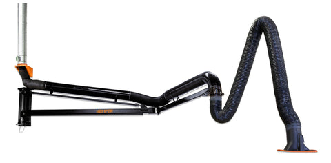Exhaust Arm 3 Joints Work Flexibly - Exhaust Arms with a reach of up to 10 meters