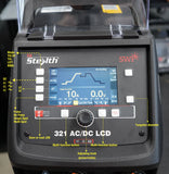 Stealth 9112H-AC Cobra by Stealth 321 LCD AC/DC TIG Welding Machine