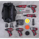 Sealey CP1200COMBO2 6 x SV12 Series Cordless Power Tool Kit 12V - 2 Batteries